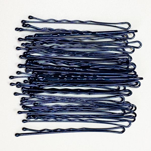 Harizma Hair bobby pins black wave 65 mm 10 pcs/pack